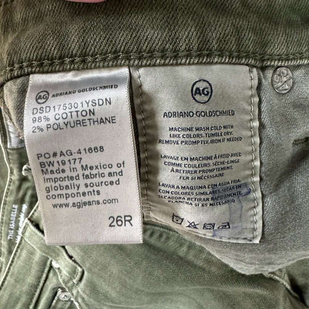 AG Adriano Goldschmied The Isabelle Vintage High-Rise Straight Leg Crop Jean - Picture 11 of 11